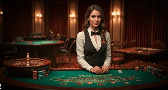 Antarmuka aplikasi r88 menampilkan pasar Liga 1 dan live dealer